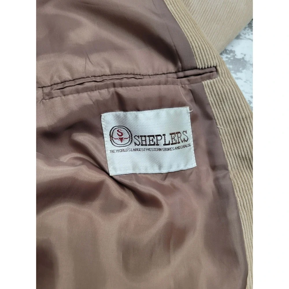 Sheplers Corduroy Tan Jacket 52R‎